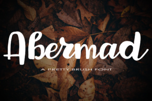 Abermad: A Soft Script Font with Friendly Charm