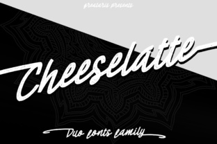 Cheese Latte Font: Bold Handwritten Marker for Campaigns