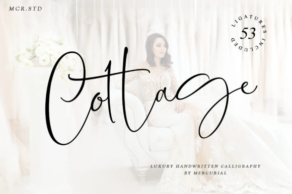 Cottage Font: Simple & Classy Display Typeface