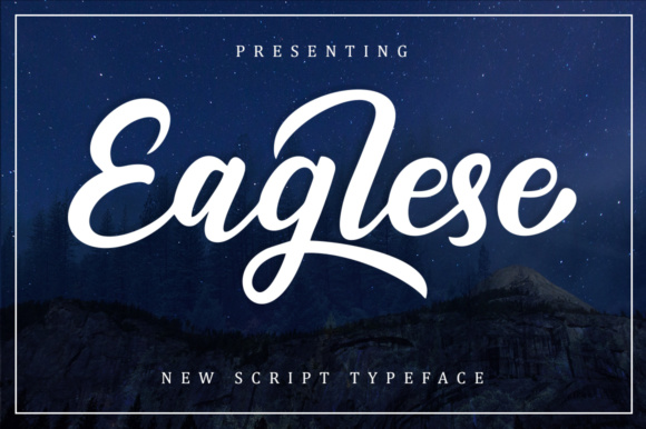 Eaglese Script Font for Modern Branding Projects