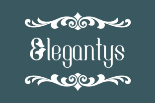 Elegantys: A Decorative Font for Elegant Web Design