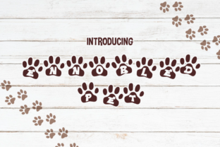 Ennobled Pet Font for Playful, Pet-Loving Brands