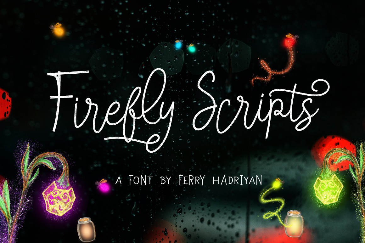 Firefly: A Handwritten Script Font with Nostalgic Charm