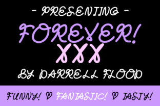 Forever: A Hand-Drawn Curly Font for Sweet Branding