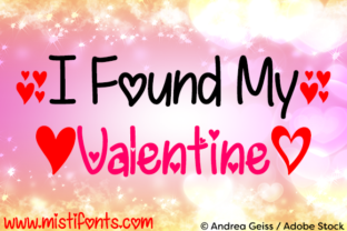 I Found My Valentine: A Handwritten Font Duo for Web Design