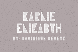 Karlie Elizabeth Font: Bring a Youthful Edge to Your Brand