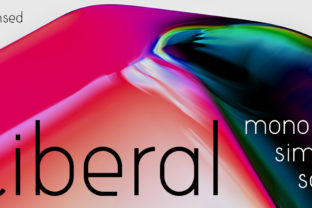 Liberal Condensed Font for Clean Editorial Typography