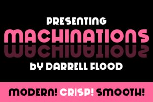 Machinations Font for Modern Branding and Promotions