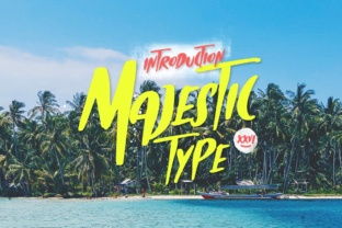 Majestic Font for Standout Summer Campaigns