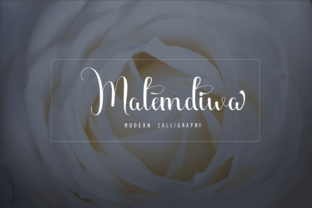 Malemdiwa: A Feminine Handwritten Script Font for Editorial Design