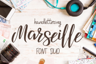 Marseille Font Duo: A Hand-Lettered Script Treasure