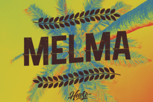 Melma Display Font for Bold, Textured Web Headlines