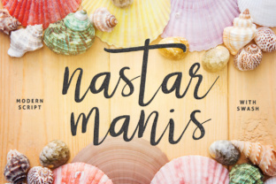 Nastar Font: A Script Handwritten Typeface for Web Designers