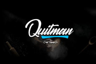 Quitman Brush Script Font for Campaign Designers
