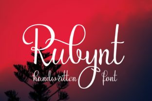 Rubynt Script Font for Warm, Romantic Branding Projects