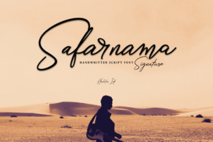 Safarnama: Handwritten Script Font for Business Branding