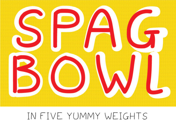 Spagbowl: The Playful Handwritten Comic Font for Makers