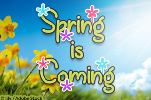 Spring is Coming Font: A Warm Handwritten Script for Spring