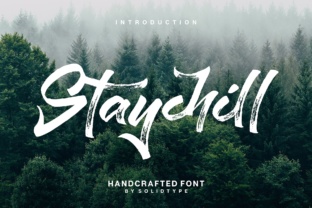 Staychill Textured Brush Font for Web Designers