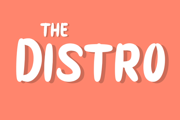 The Distro Font: A Modern All Caps Typeface for Bold Marketing