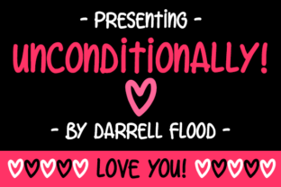 Unconditionally: A Tall Hand-Drawn Script Font for Friendly Marketing Visuals