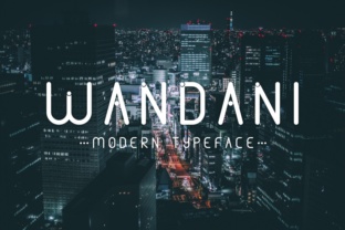 Wandani: The Enigmatic Sans Serif Font for Brand Visuals